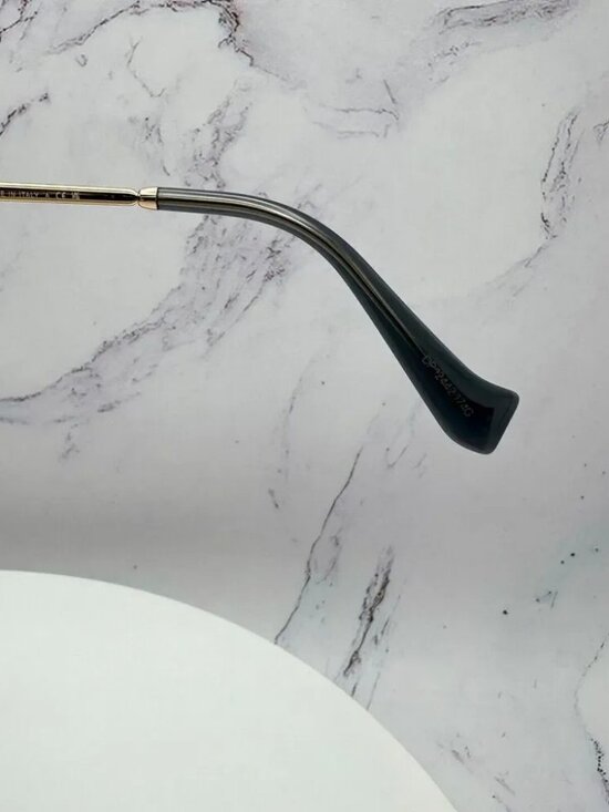 ✨ Miu Miu Rimless Black Sunglasses with Gold Logo main image 8